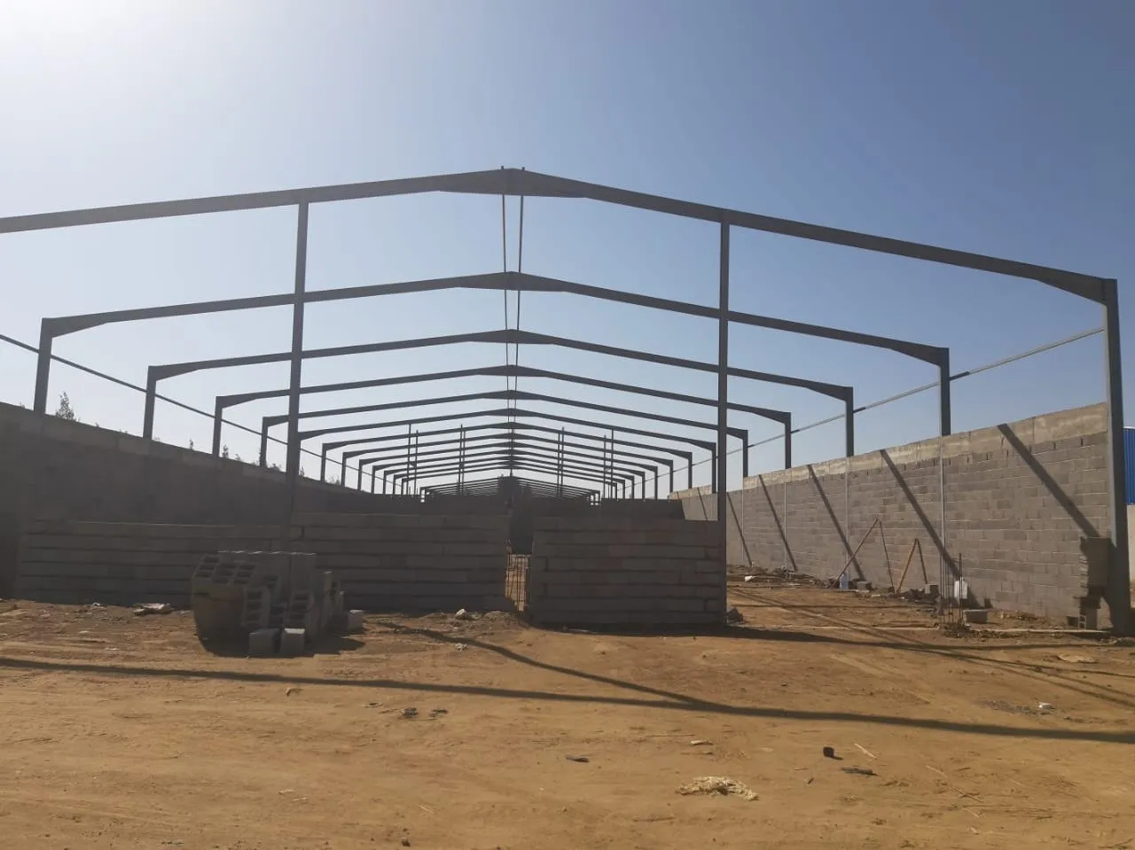 مقاول تركيب هناجر ومستودعات شمال الرياض