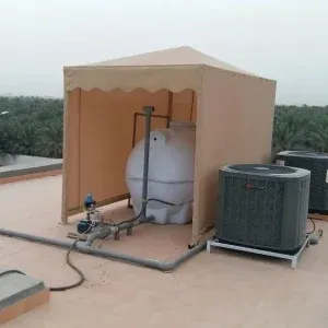 اشكال وتركيب مظلات حديثة ل2026 في الرياض