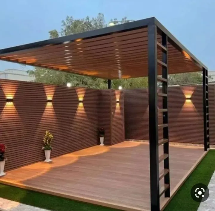 أحدث صيحات البرجولات والمظلات لعام 2026في الرياض