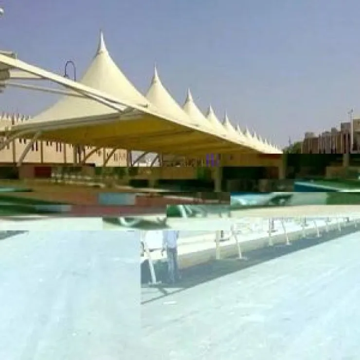 افضل تركيب مظلات هرمية حديثة لعام 2026في شمال الرياض