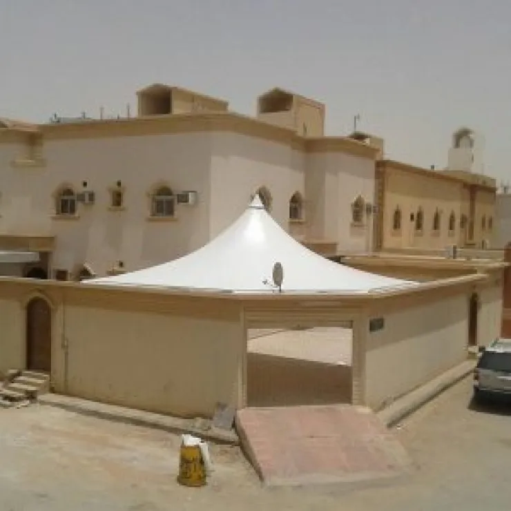 افضل تركيب مظلات هرمية حديثة لعام 2026في شمال الرياض