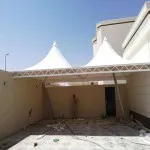 افضل تركيب مظلات هرمية حديثة لعام 2026في شمال الرياض