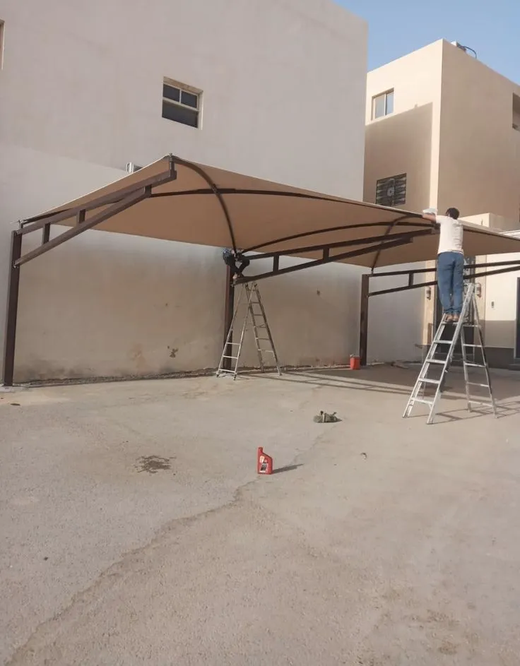 افضل تركيب مجالس زجاجية جاهزة ومظلات سيارات حي قيروان