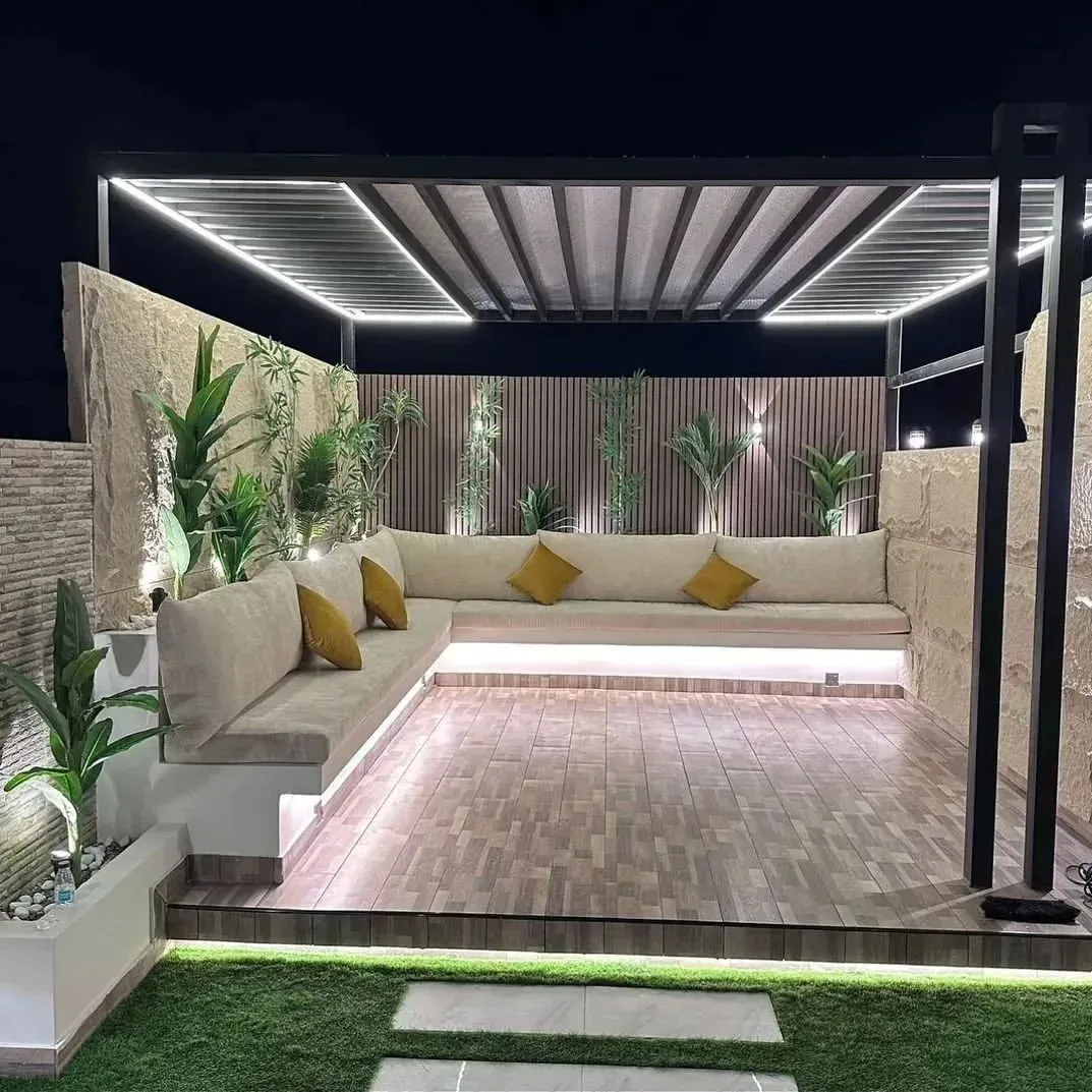 افضل تركيب مجالس زجاجية جاهزة ومظلات سيارات حي قيروان