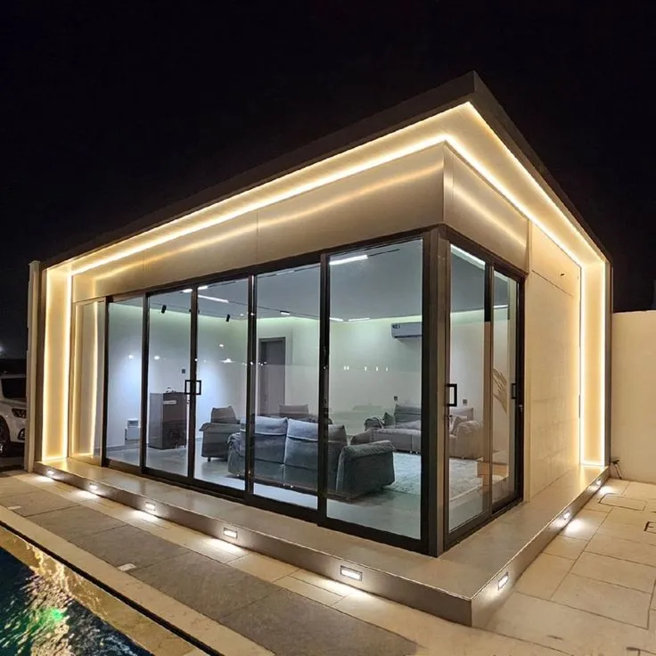 افضل تركيب مجالس زجاجية جاهزة ومظلات سيارات حي قيروان