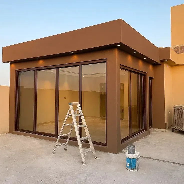 افضل تركيب مجالس زجاجية جاهزة ومظلات سيارات حي قيروان