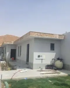 تصميم ملحق خارجي صغيرحي النخيل بالرياض 