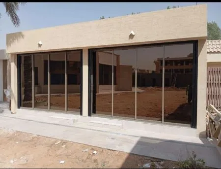 تصميم ملحق خارجي صغيرحي النخيل بالرياض 