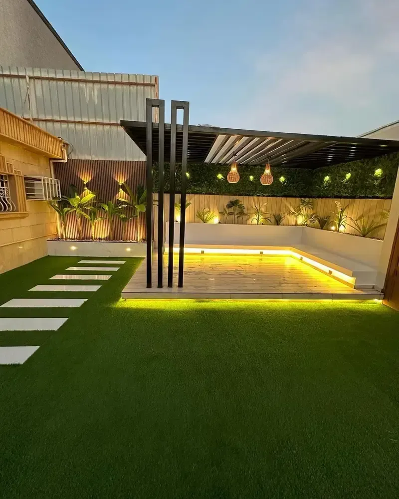 تكلفة تركيب برجولة أحواش بمساحة 20متر تقريبا بحي الرمال