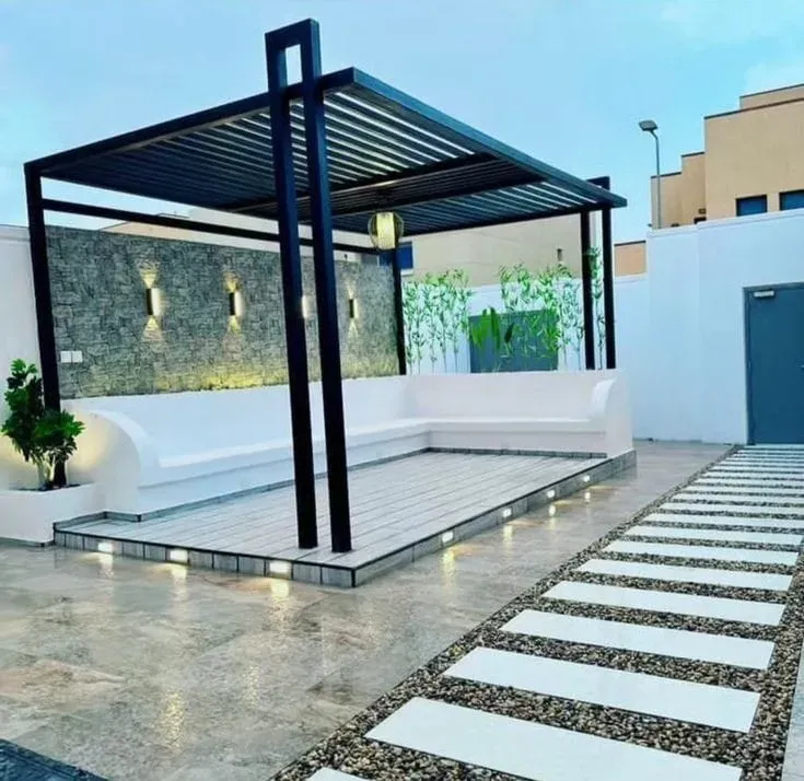 تكلفة تركيب برجولة أحواش بمساحة 20متر تقريبا بحي الرمال