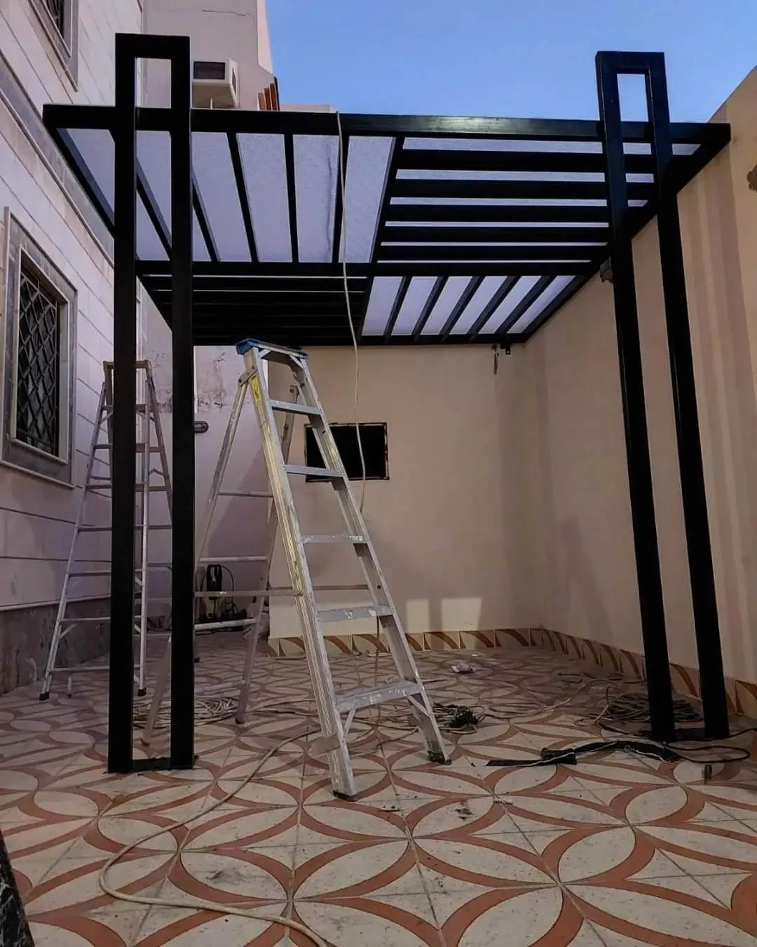 تكلفة تركيب برجولة أحواش بمساحة 20متر تقريبا بحي الرمال