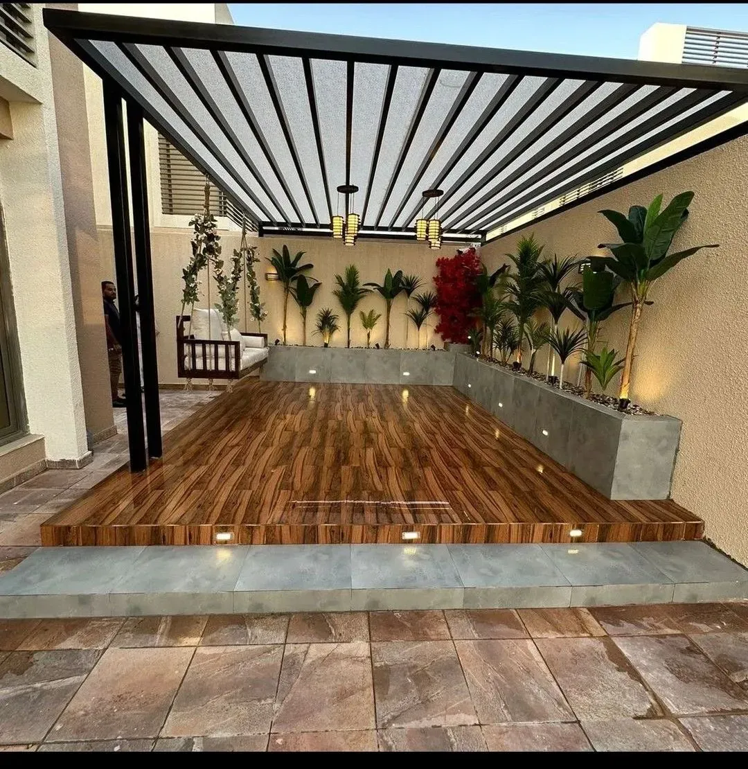 تكلفة تركيب برجولة أحواش بمساحة 20متر تقريبا بحي الرمال